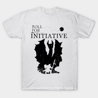 Roll For Initiative - Blk T-Shirt